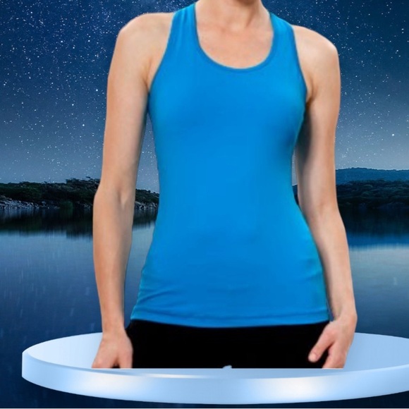 Champion blue athletic work out tank top size XS Champion women's fitted tank - Picture 1 of 14